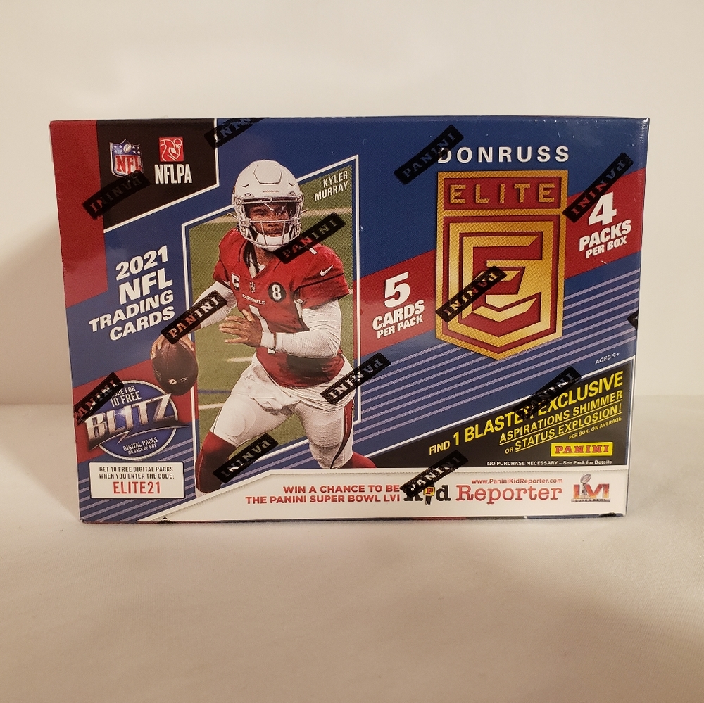 Panini 2021 NFL Donruss Elite Blaster Box,
